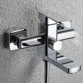 Chrome Finish Solid Brass Tub Tap without Hand Shower T0516W