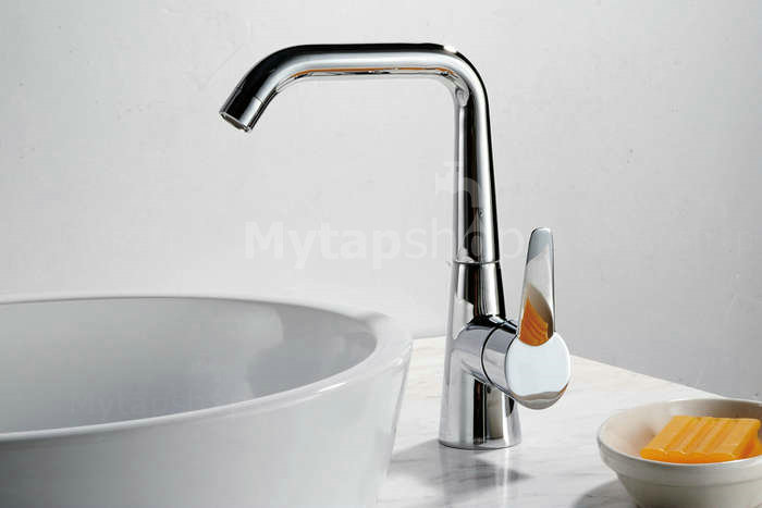 Chrome Finish Solid Brass Kitchen Tap T0787