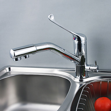 Solid Brass Kitchen Tap with Drinking Water Function T0791