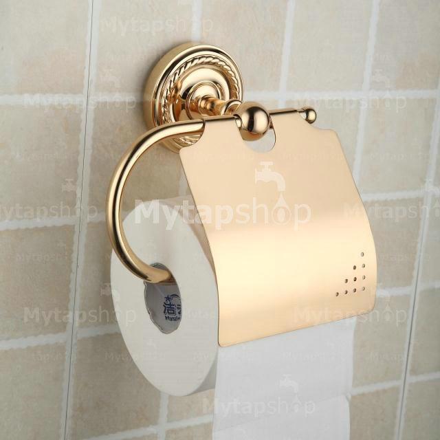 Antique Brass Ti-PVD Wall-mounted Toilet Roll Holder TGB2002