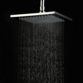 Contemporary 8 Inch Stainless Steel Rainfall Shower Head HB08