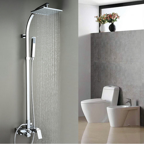 Luxurious Designed Golden Thermostatic Shower Tap Set Exquisite Quality