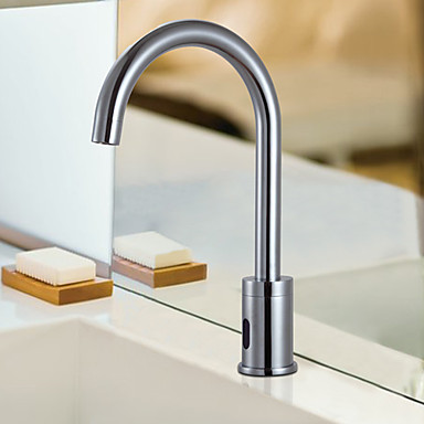 Contemporary Cold Water Automatic Touchless Sensor Sink Tap - T0108
