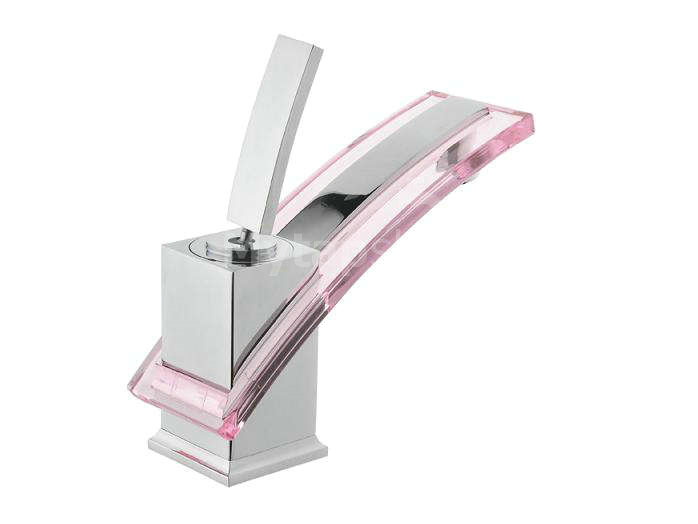 Post Modern Bathroom Sink Tap (Chrome Finish)T0528 - Click Image to Close