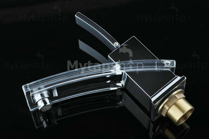 Post Modern Bathroom Sink Tap (Chrome Finish)T0528 - Click Image to Close