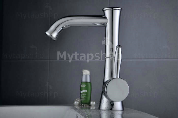 Single Handle Chrome Centerset Bathroom Sink Tap T0555