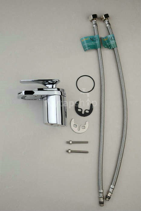 Single Handle Chrome Centerset Waterfall Bathroom Sink Tap (T0701)