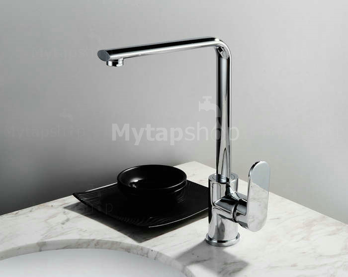 Chrome Finish Solid Brass Bathroom Sink Tap T0716