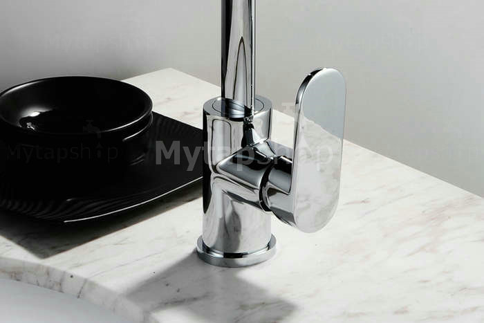 Chrome Finish Solid Brass Bathroom Sink Tap T0716