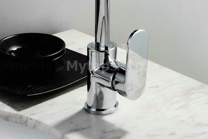 Chrome Finish Solid Brass Bathroom Sink Tap T0716 - Click Image to Close