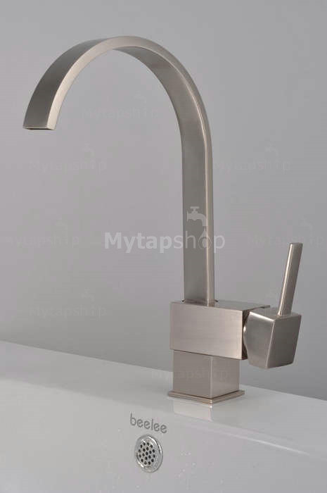 Single Handle Chrome Centerset Kitchen Tap T0721S - Click Image to Close