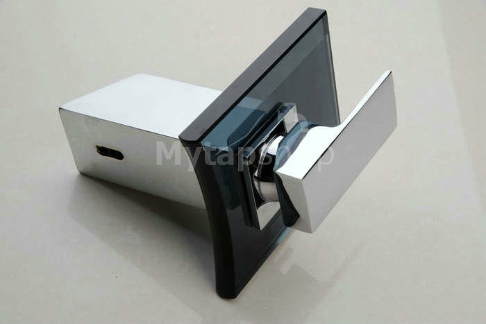 Contemporary Waterfall Bathroom Sink Tap T0815B