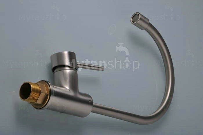 Nickel Brushed Single Handle Kitchen Tap (T1703S)