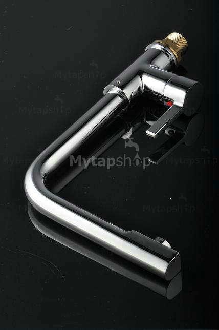 Chrome Single Handle Centerset kitchen tap T1720