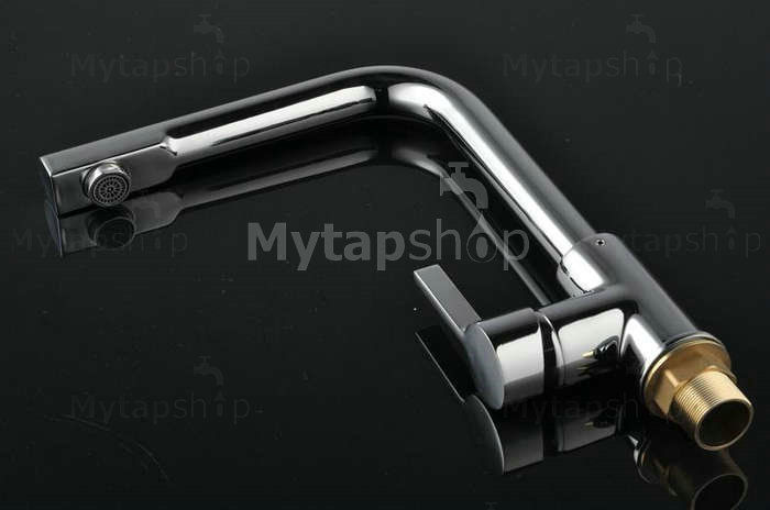 Chrome Single Handle Centerset kitchen tap T1720