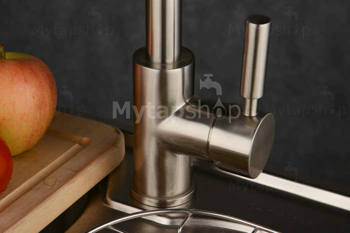 Contemporary Single Handle Brass Kitchen Tap T1729N