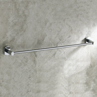 Brass Chrome Finish One Bar Towel Bar TCB7301 - Click Image to Close