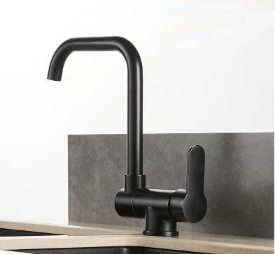 Antique Black Bronze Brass 360° Rotatable Inside Window Foldable Kitchen Sink Tap FB0188