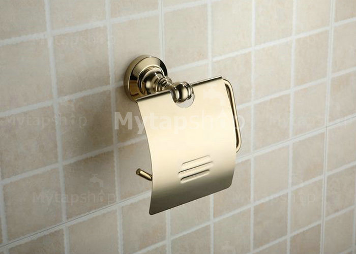 Antique Brass Ti-PVD Wall-mounted Toilet Roll Holder TGB1002