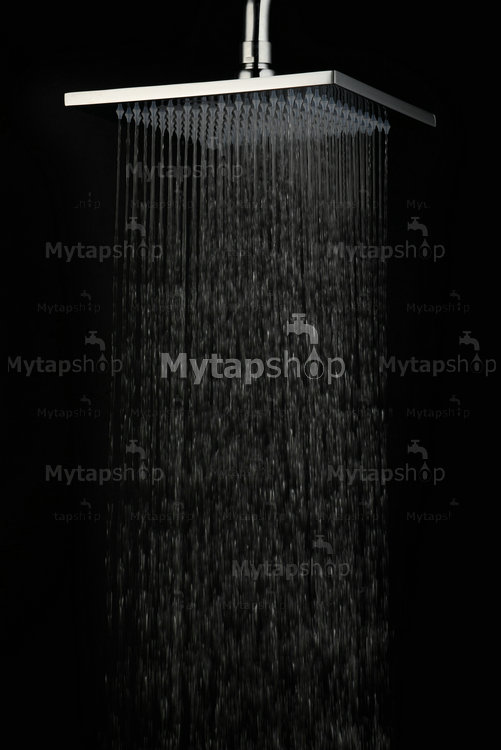 Contemporary 8 Inch Stainless Steel Rainfall Shower Head HB08