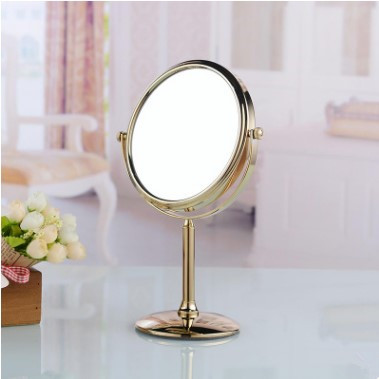 Antique Golden Printed Desktop Make Up Hotels&Home Bathroom Mirrors MB067 - Click Image to Close