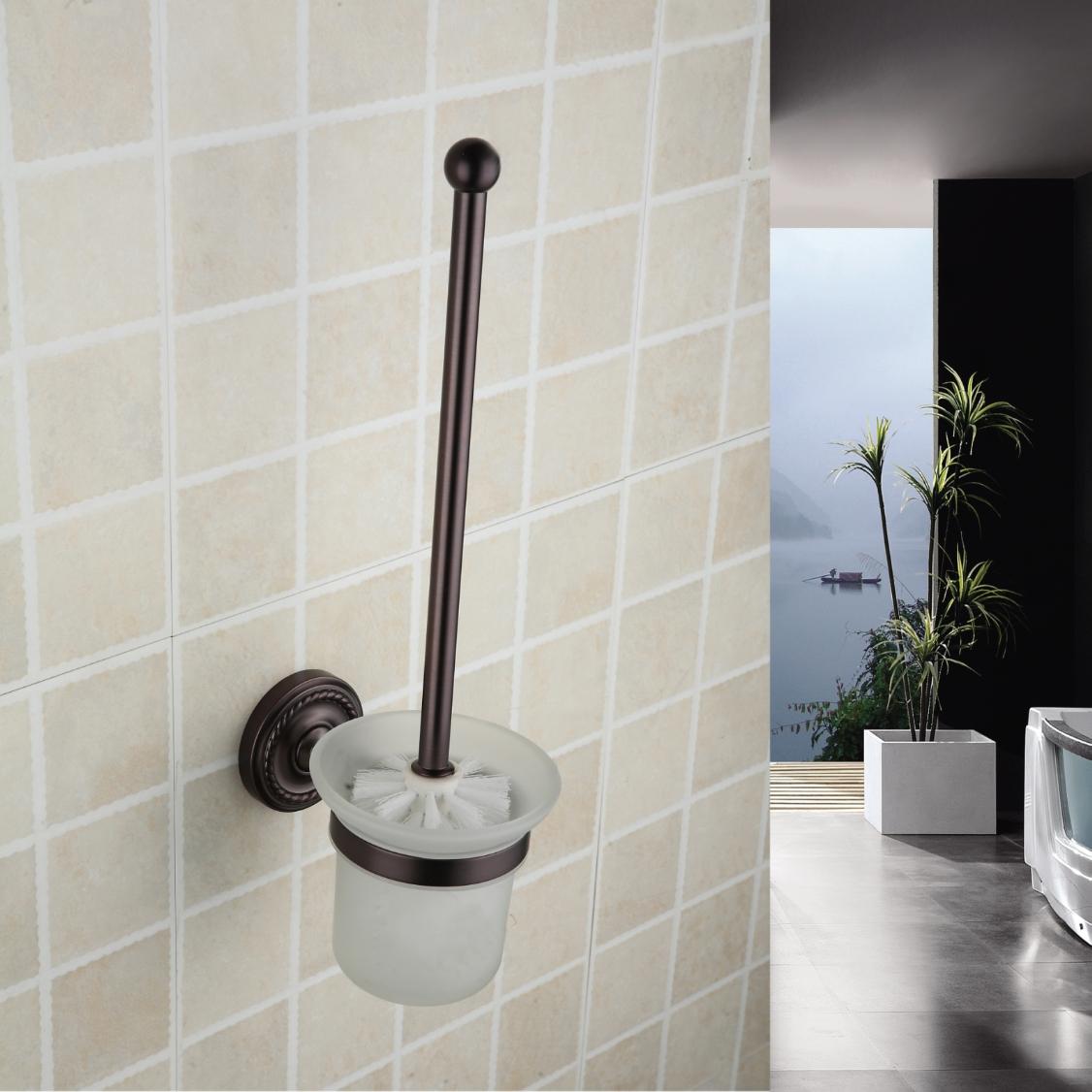 Oil Rubbed Bronze Wall-mounted Wall-mounted Toilet Brush Holder ORB1005