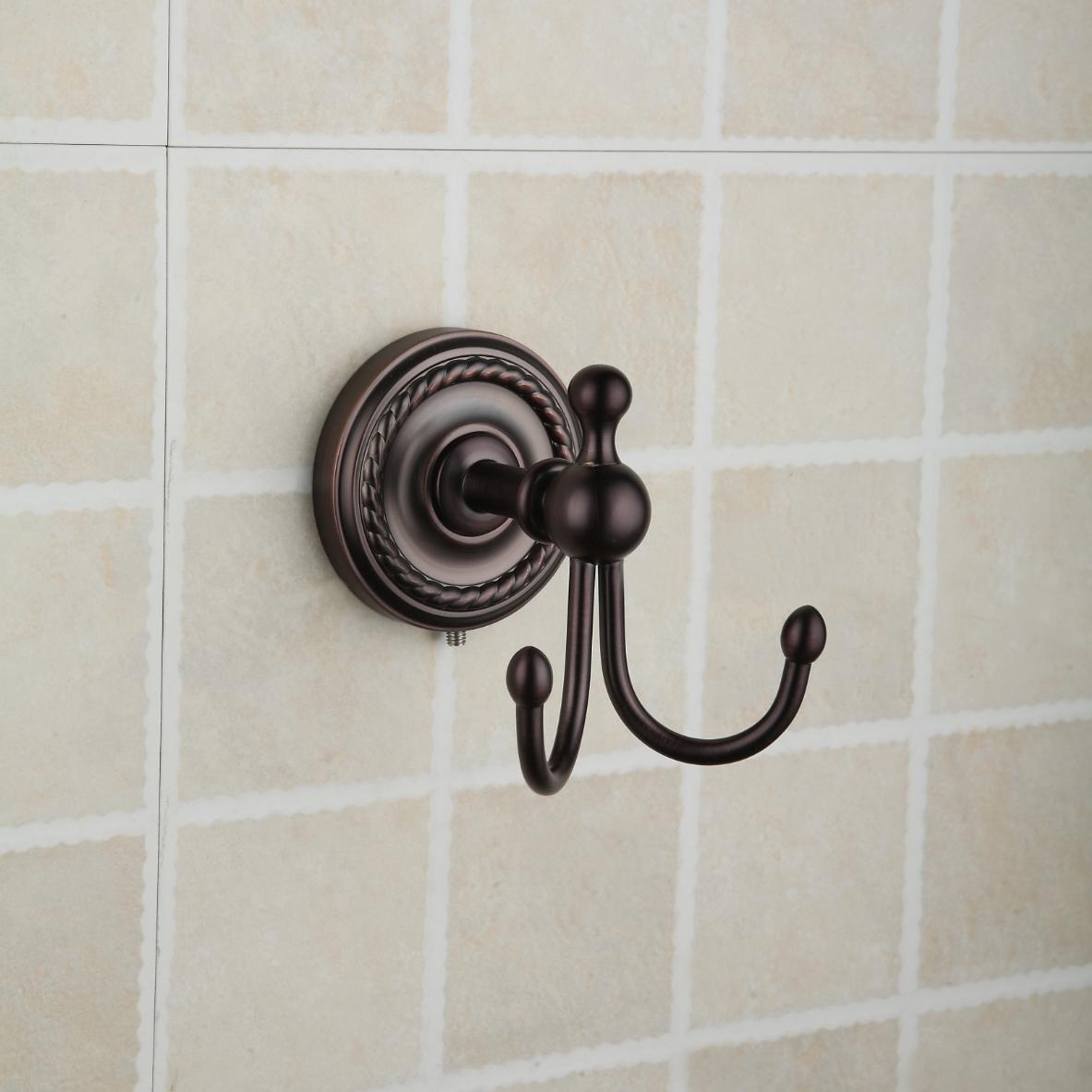 Oil Rubbed Bronze Wall-mounted Robe Hook ORB1008