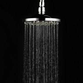 Contemporary 8 inch Brass Chrome finished Rainfall Shower Head - RB08B
