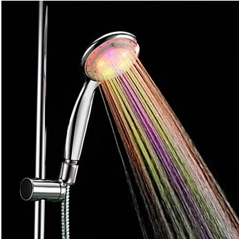 Contemporary Color Changing LED Hand Shower Without Shower Holder SH002