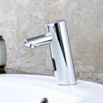 Contemporary Sensor Tap Automatic Touchless Bathroom Sink Tap - T0106 - Click Image to Close