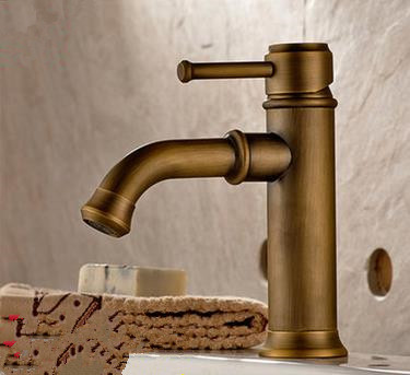 Antique New Arrival Brass Bathroom Mixer Water Sink Tap T0138Z