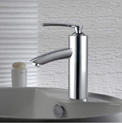 New Designed Brass Bathroom Mixer Sink Tap T0174S - Click Image to Close