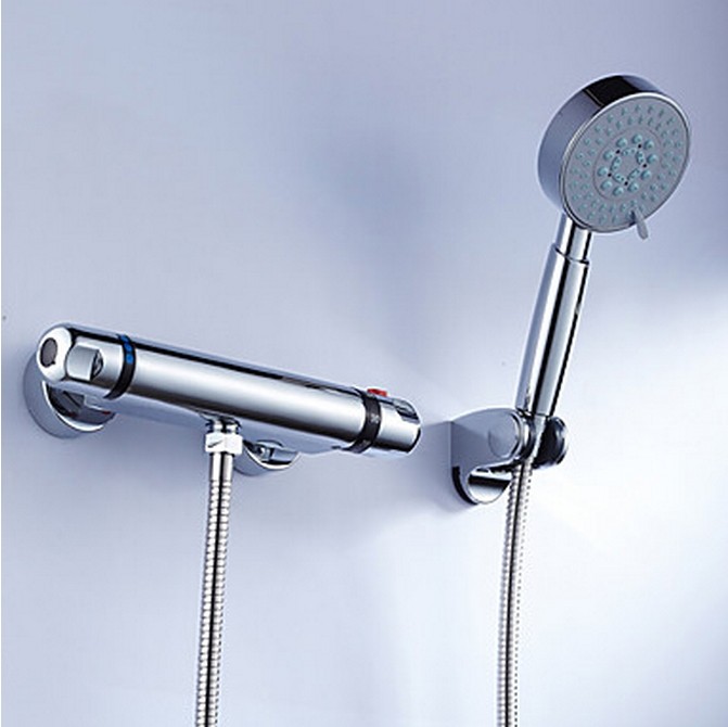 Brass Thermostatic Shower Tap With Handshower TT0213S