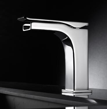 Bathroom Basin Tap Brass Chrome Special Designed Waterfall Bathroom Sink Tap T0369