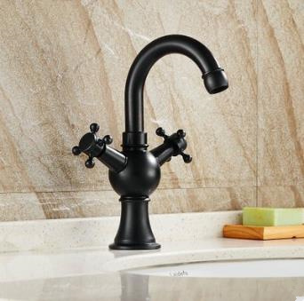 Antique Black Bronze Finish Kitchen And Bathroom Tap T1808A