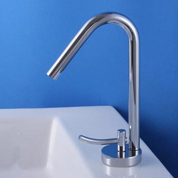 Creative Personality Brass Single Hole Bathroom Mixer Sink Tap T218N - Click Image to Close