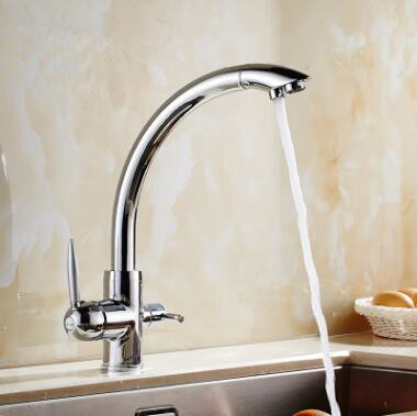 Three way Kitchen Mixer Tap T3304 - Click Image to Close