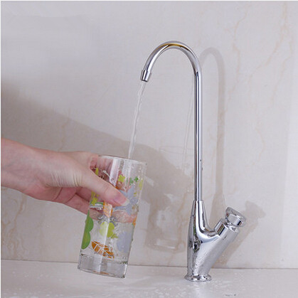 Brass Kitchen Clean Water Sink Tap Drinking Water Tap T415AU - Click Image to Close