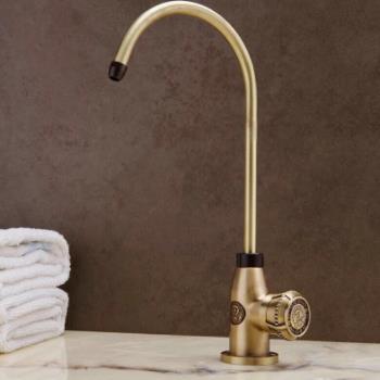 High Quality Antique Brass Drinking Water Kitchen Sink Tap TA0154D