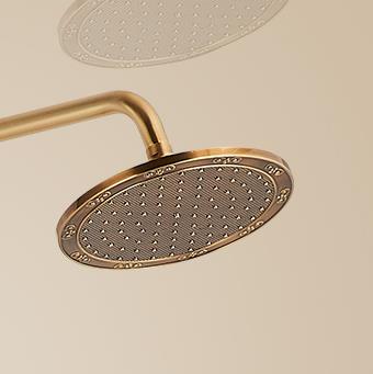 Luxurious Antique Brass 360° Rotatable Shower Head Bathroom Shower Set TA1350C - Click Image to Close