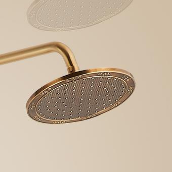 Luxurious Antique Brass 360° Rotatable Shower Head Bathroom Shower Set TA1350C