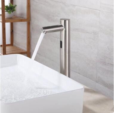 Automatic Taps 304 Stainless Steel Hand-free Mixer Water Bathroom Sink Tap TA200S - Click Image to Close