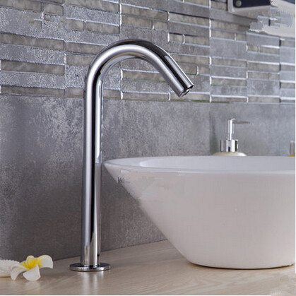 Automatic Brass Bathroom Sink Tap Free Hands Only Cold Water Automatic Tap TA330Y