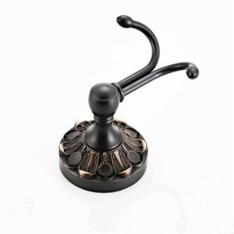 Antique Black Bronze Brass Bathroom Accessories Bathroom Robe Hook TAB035 - Click Image to Close