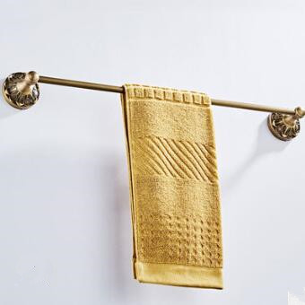 Antique Brass Bathroom Single Towel Bar Bathroom Accessory TAB053 - Click Image to Close