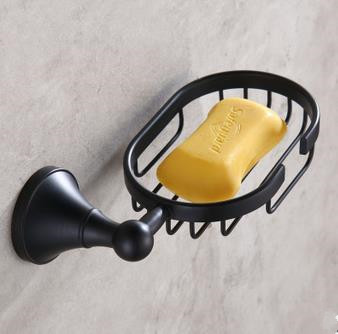 Brass Black Antique Bathroom Soap Holder High Quality Accessory TAB08S - Click Image to Close