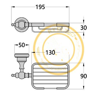 Brass Black Bronze Antique Bathroom Accessory Soap Holder TB052 - Click Image to Close