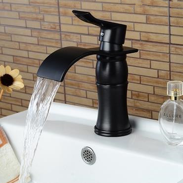 New Designed Antique Black Bronze Brass Bathroom Mixer Sink Tap TB228J - Click Image to Close