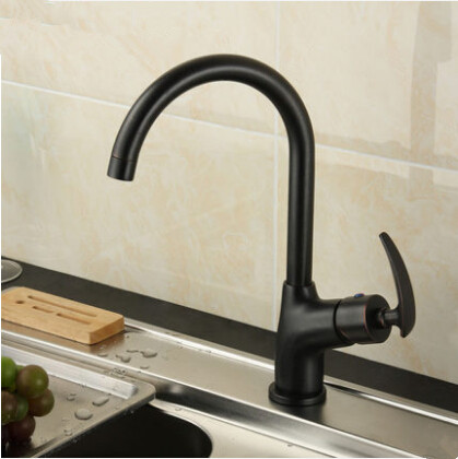 New Brass Black Bronze Rotatable Antique Kitchen Mixer Tap TB340K