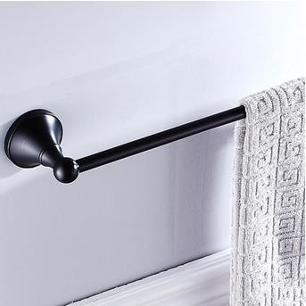 Brass Black Bronze Bathroom Towel Bar Bathroom Accessory TBA036 - Click Image to Close